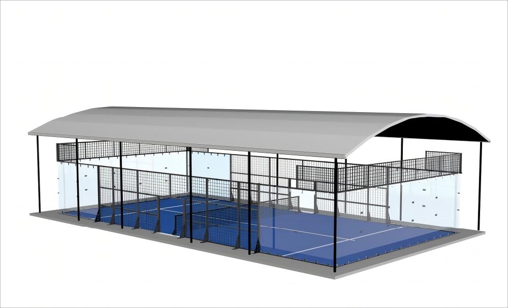 Frame Covered Padel Court